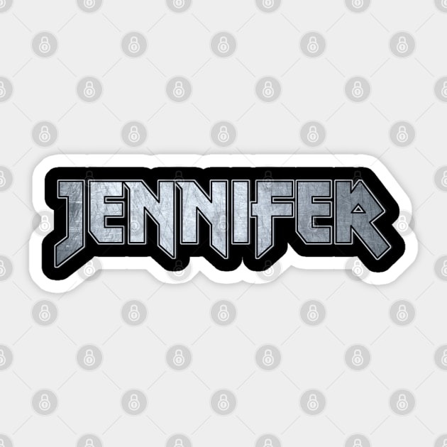 Jennifer Sticker by KubikoBakhar